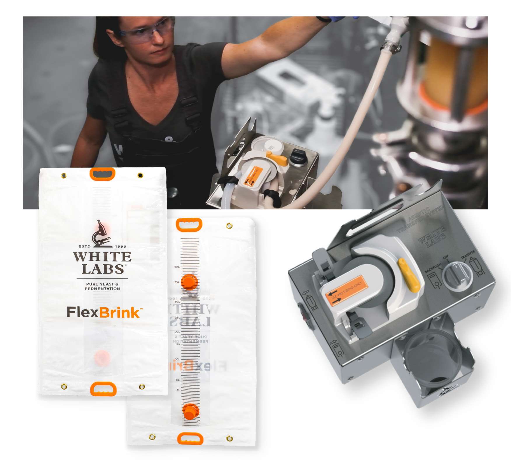FlexSeries yeast handling and pitching system by White Labs