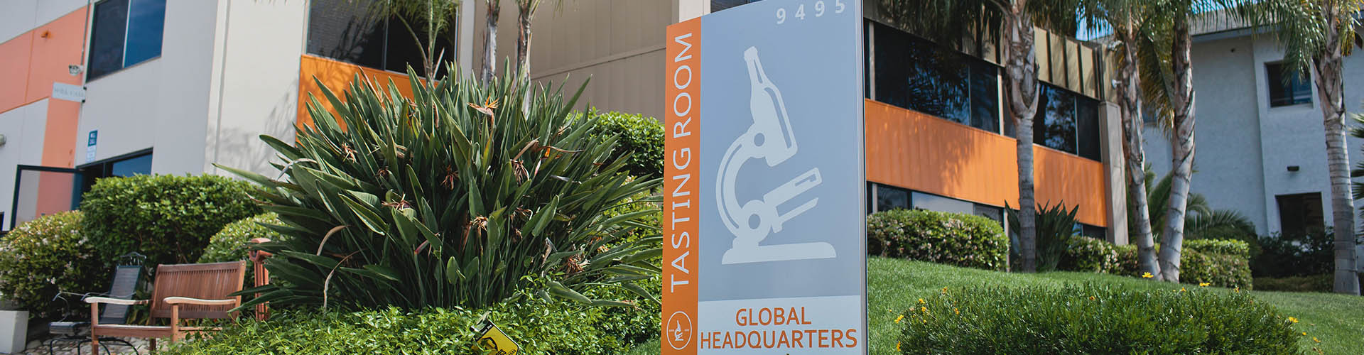 Image of White Labs sign at Global Headquarters