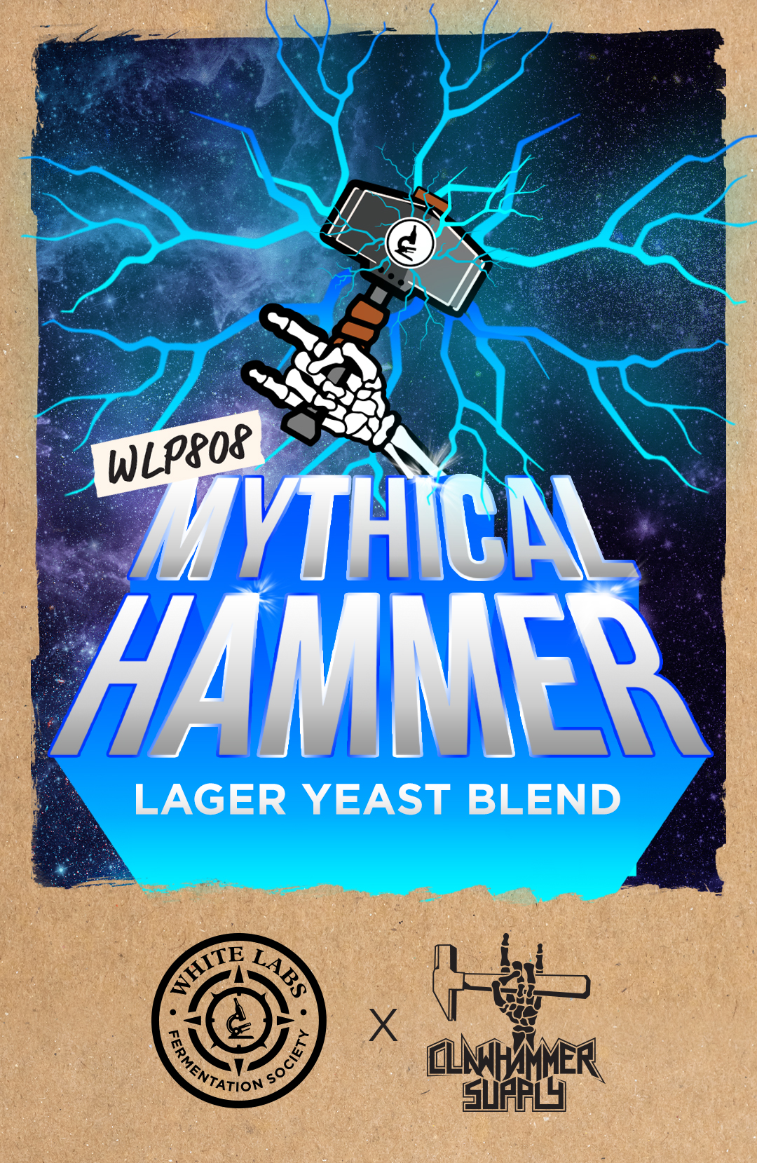 WLP808 Mythical Hammer Lager Yeast Blend
